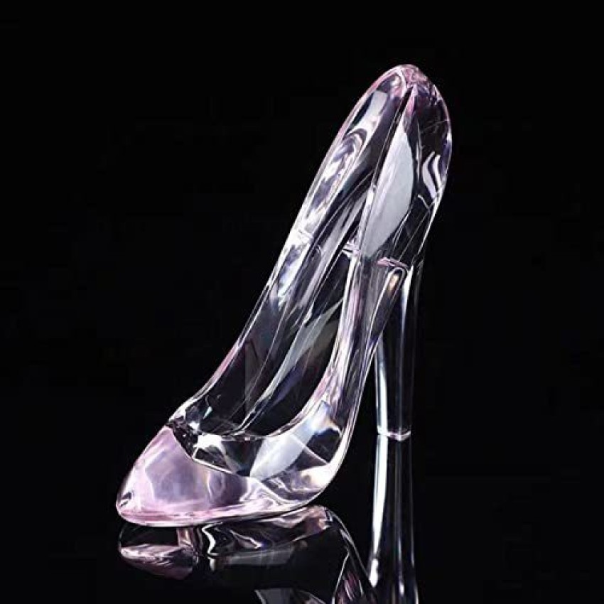 Gimurm Crystal Glass Slipper Shoe Princess Inspired Decorative