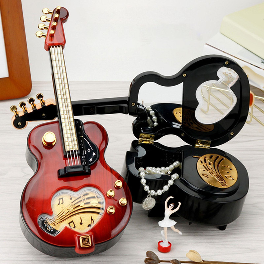 Guitar sales music box