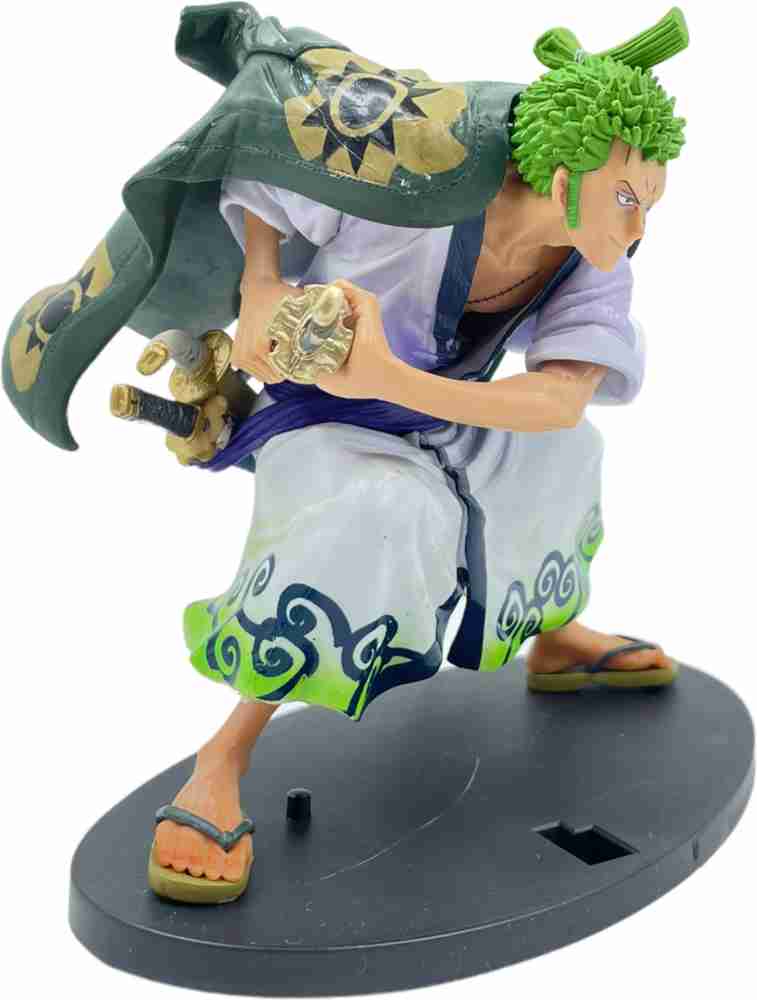 Figurine One Piece - Roronoa Zoro Wanokuni King Of Artist 14cm - Ba