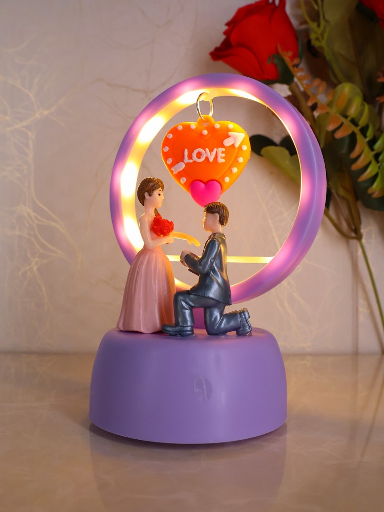 Elegant Lifestyle Luxury Love Couple LED Gift Set, Anniversary Christmas  New Year Valentine's Gift Decorative Showpiece - 15 cm Price in India - Buy  Elegant Lifestyle Luxury Love Couple LED Gift Set