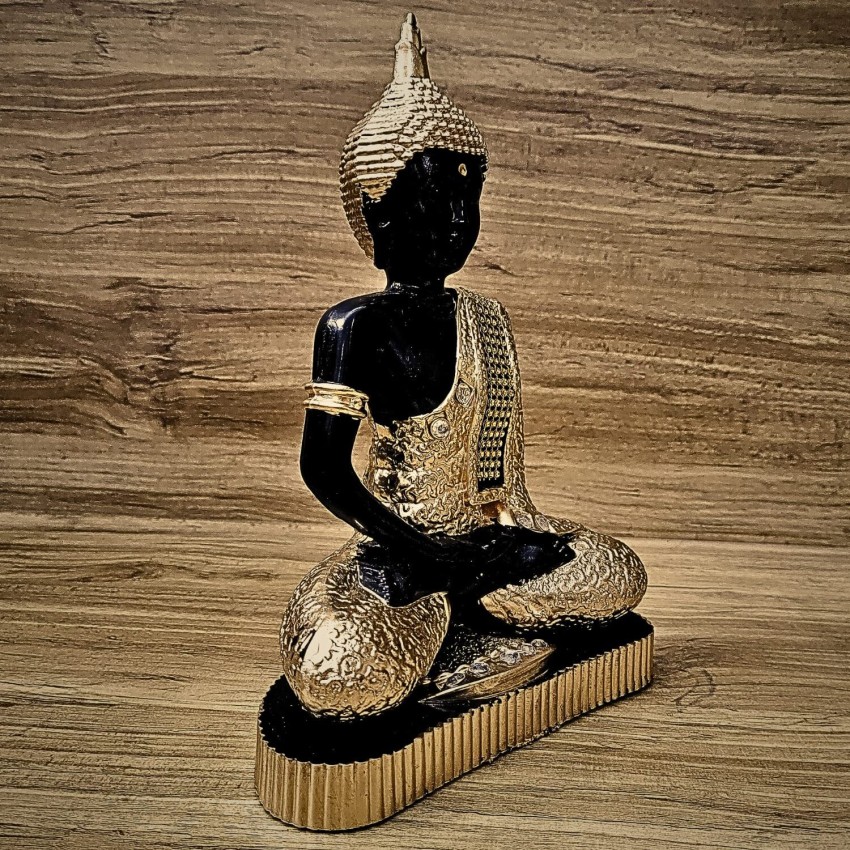 JaipurCrafts Premium Meditating Sitting Gautam Buddha Idol Statue