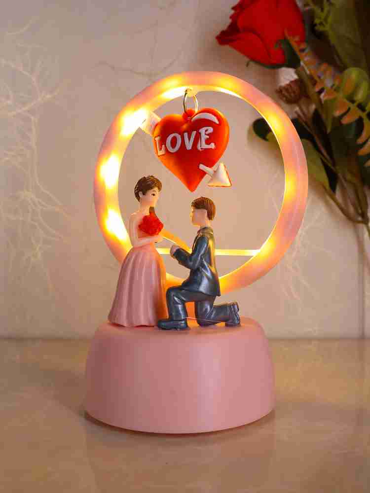 Elegant Lifestyle Luxury Love Couple LED Gift Set, Anniversary Christmas  New Year Valentine's Gift Decorative Showpiece - 15 cm Price in India - Buy  Elegant Lifestyle Luxury Love Couple LED Gift Set