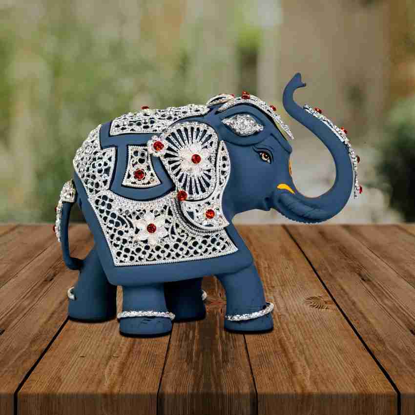 Artivoke Resin Beautiful Small Elephant Statue