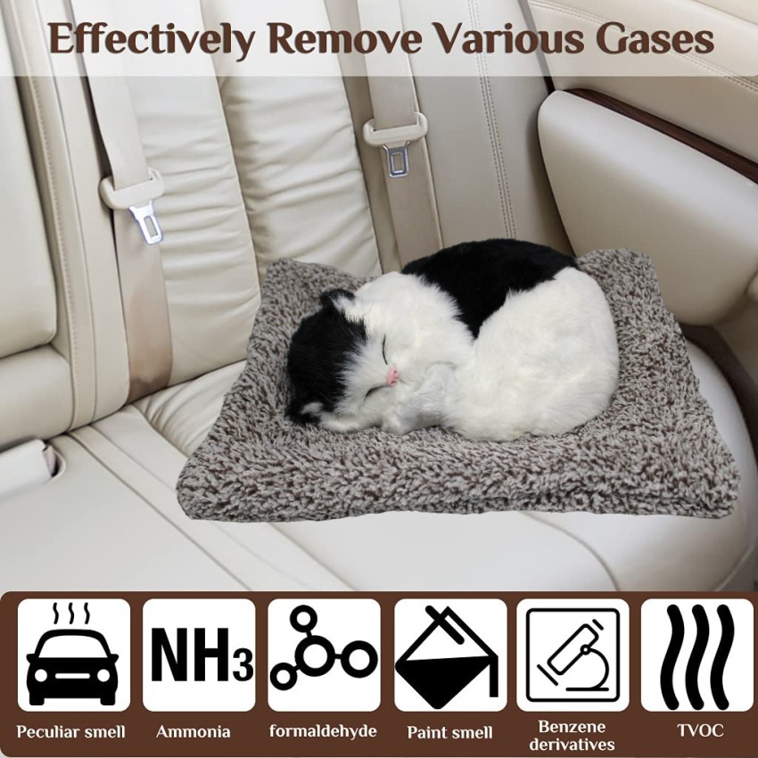 Buy Sleeping Baby Doggie/Cat with pad for Car Dashboard Has purify
