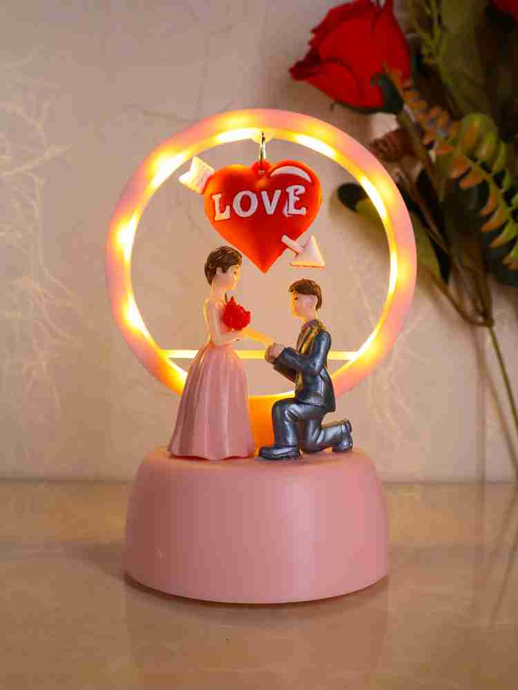 Elegant Lifestyle Creative Love Couple Light Gift Set, Anniversary  Christmas New Year Valentine's Decorative Showpiece - 15 cm Price in India  - Buy Elegant Lifestyle Creative Love Couple Light Gift Set, Anniversary