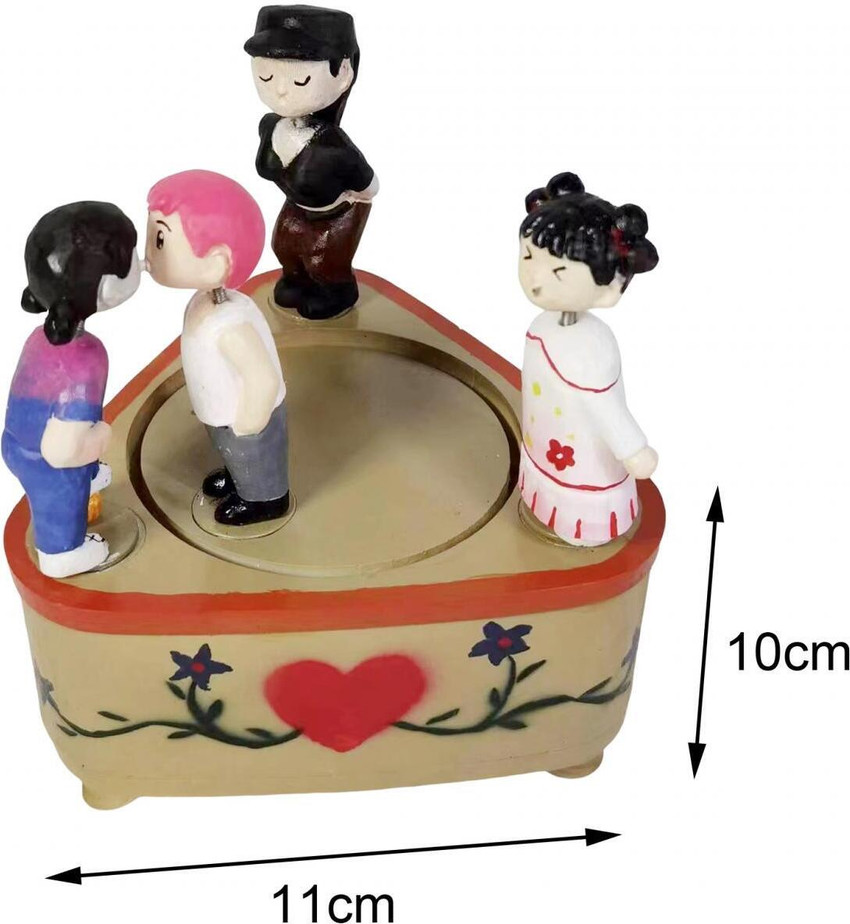 Kissing doll sale music box