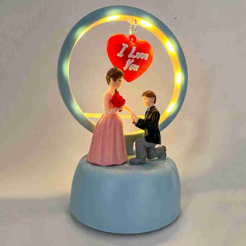 Elegant Lifestyle Luxury Love Couple LED Gift Set, Anniversary Christmas  New Year Valentine's Gift Decorative Showpiece - 15 cm Price in India - Buy  Elegant Lifestyle Luxury Love Couple LED Gift Set