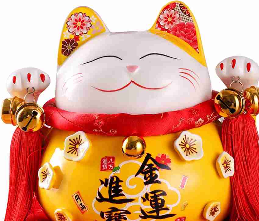 Lyla Fortune Cat Piggy Bank Japanese Decor Fengshui Creative