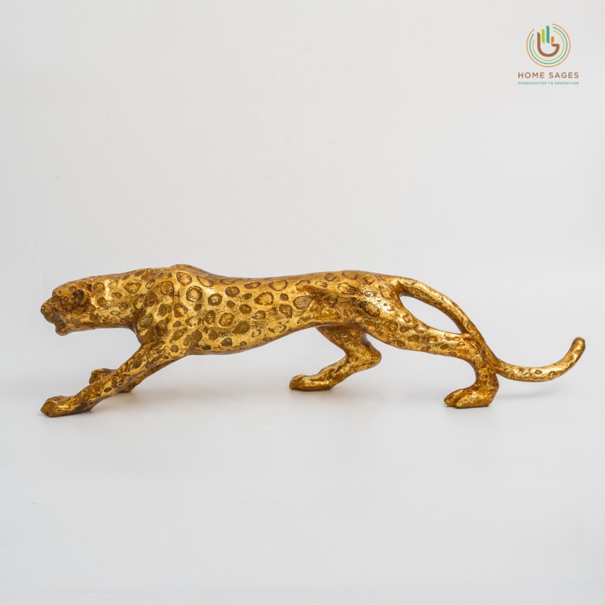 Lyla Creative Cheetah Figurine Sculpture Art Crafts for Home Ornament Gold  XL Decorative Showpiece - 10 cm Price in India - Buy Lyla Creative Cheetah  Figurine Sculpture Art Crafts for Home Ornament