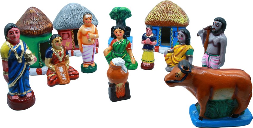 Pujayami Doll Set-Mangala Snanam : : Toys & Games