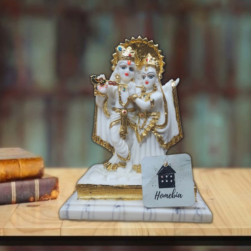 Buy Collectible India Brass Flute Playing Krishna Statue Hindu God  Religious Idol Krishan Figurine Home Gifts Decor(Size 7 x 3.5 Inches)  Online at Low Prices in India 