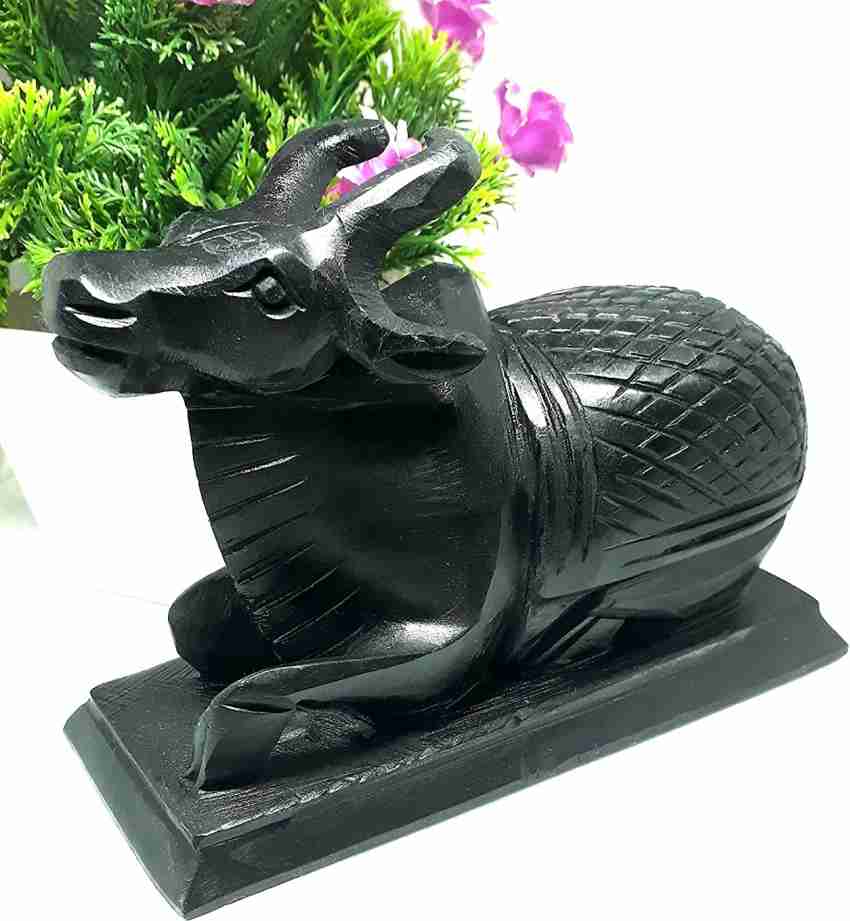 Black Marble Idol Handmade Pooja Nandi 6