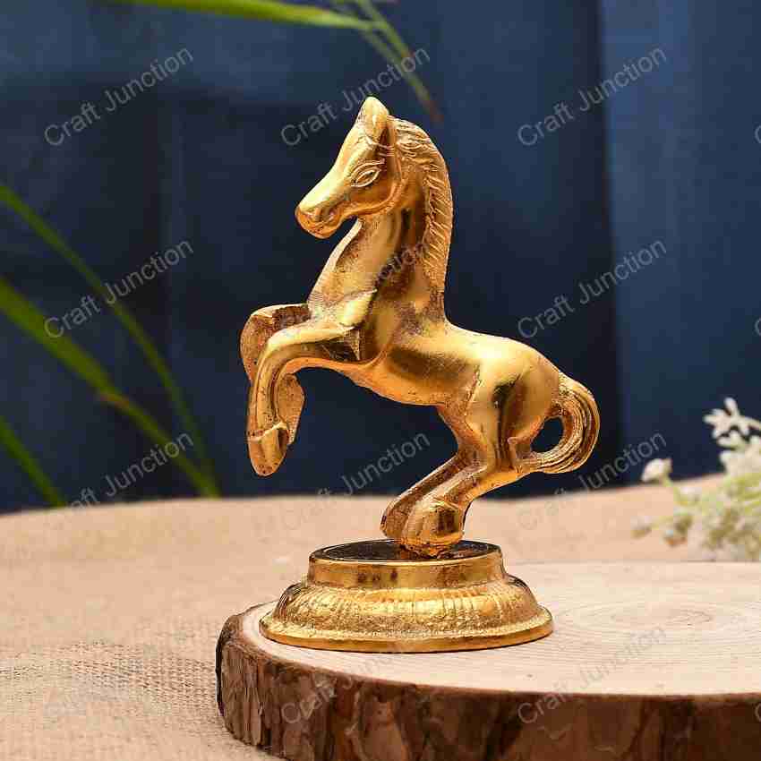 Craft Junction Metal Vastu Feng Shui Horse Statue Good Luck Home Décor  Living Room Temple Use Decorative Showpiece - 11 cm Price in India - Buy  Craft Junction Metal Vastu Feng Shui Horse Statue Good Luck Home Décor  Living Room Temple Use