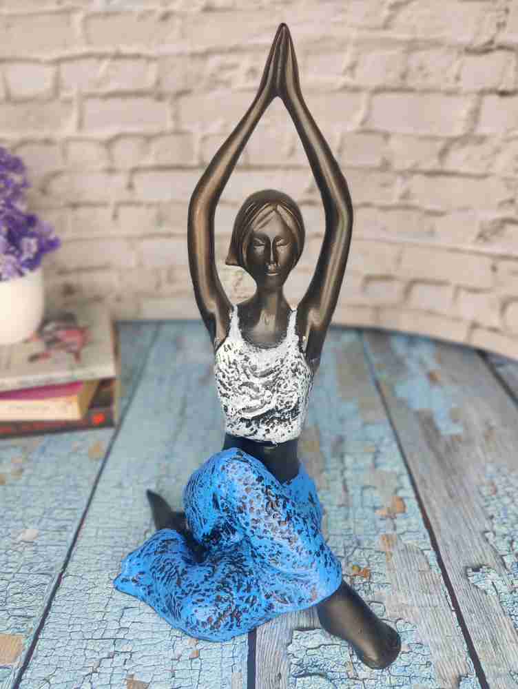 Yoga cheap woman statue