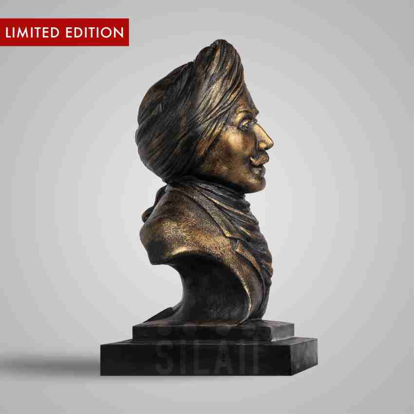 SILAII - Dr. A.P.J Abdul Kalam Bust Sculpture - Bronze - Height 8