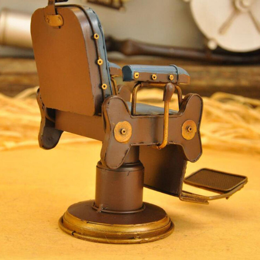 BNF Retro Farmhouse Iron Cast American Style Barbershop Chair