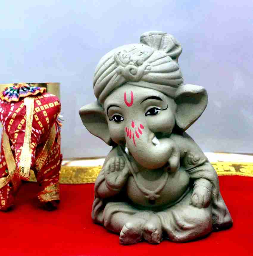 Handcrafted Polyresin Eco Friendly Lord Ganesha Ganpati Idol