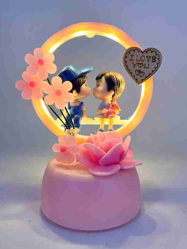 Elegant Lifestyle Cute Musical Couple Gift for HomeDecor Anniversary  Christmas NewYear Valentine's Decorative Showpiece - 18 cm Price in India -  Buy Elegant Lifestyle Cute Musical Couple Gift for HomeDecor Anniversary  Christmas