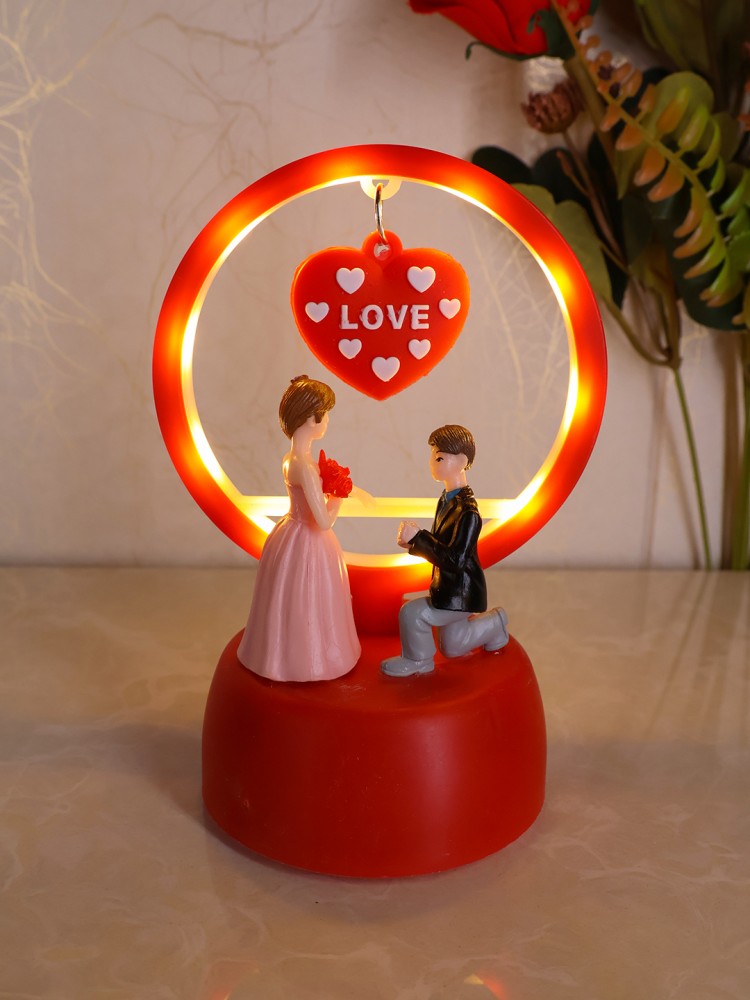 Elegant Lifestyle Luxury Love Couple LED Gift Set, Anniversary Christmas  New Year Valentine's Gift Decorative Showpiece - 15 cm Price in India - Buy  Elegant Lifestyle Luxury Love Couple LED Gift Set