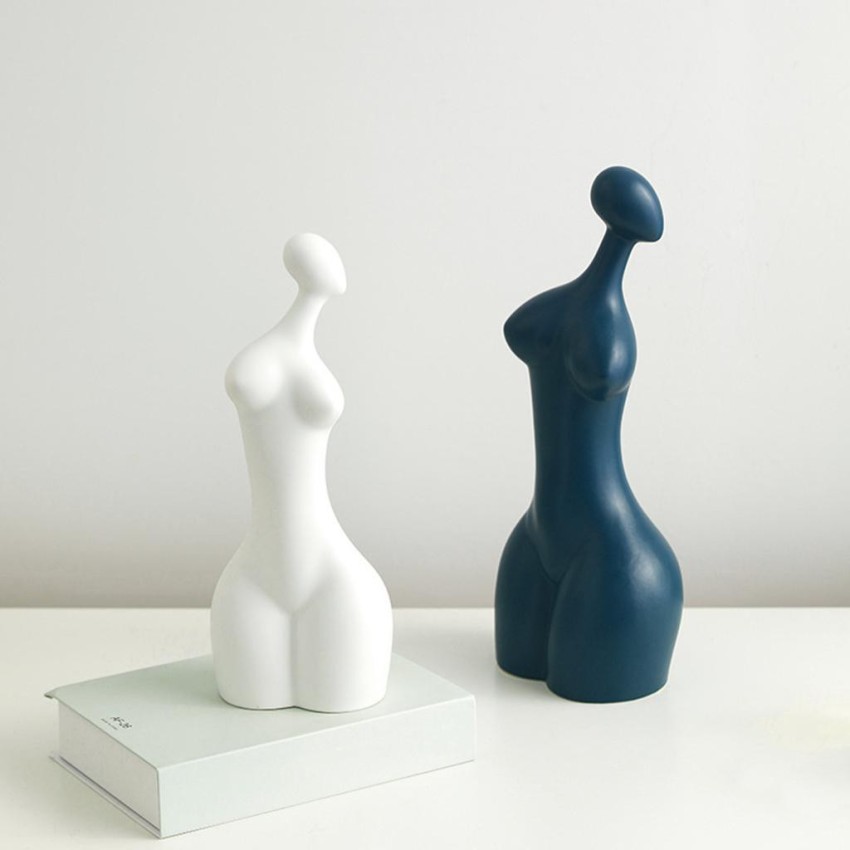 BNF Art Tabletop Sculpture Female Nude Body Statue Figurines Room