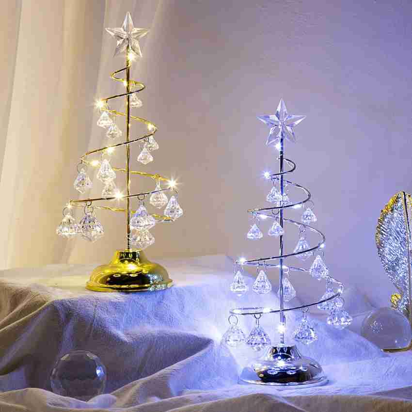 Lyla Lighted Christmas Tree Metal Stand Glittering Star Topper for Xmas  33cm H Decorative Showpiece - 10 cm Price in India - Buy Lyla Lighted  Christmas Tree Metal Stand Glittering Star Topper