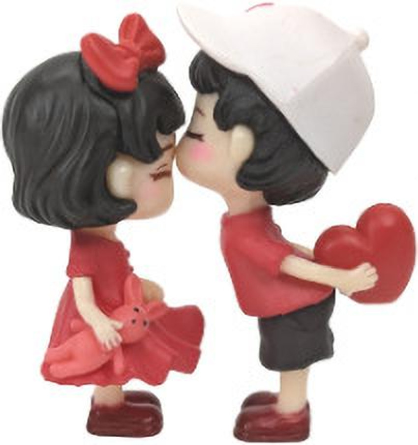Jai Global Enterprises Miniature Dolls Forehead Kissing Couple