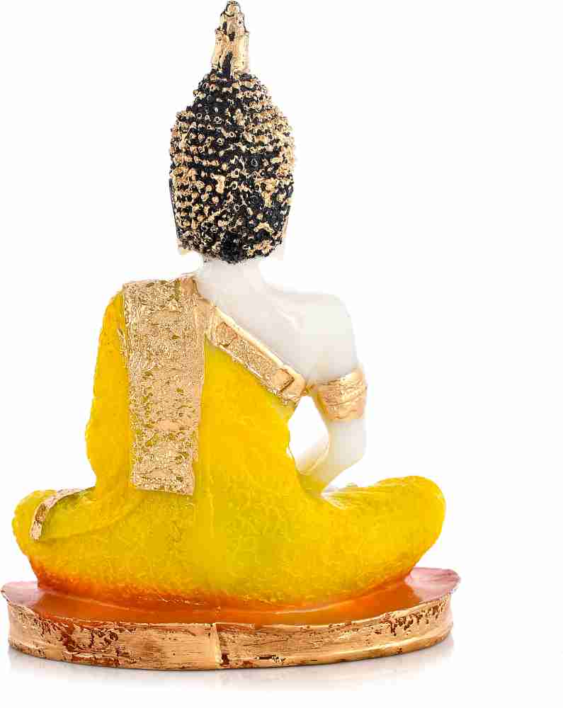 Buy Blissful Decors Handicraft Small Metal Gold Plated Buddha Idol for  Mandir Temple Puja Home Decor Office Showpiece Online at Best Prices in  India - JioMart.