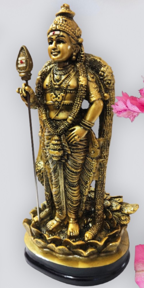 Lord Murugar Karthikeya Brass Statue Buy Now 12