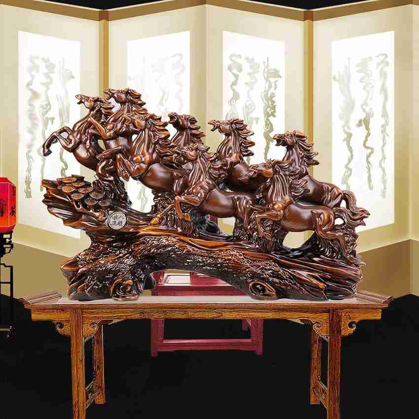 Resin Sculptures Decoration, Home Decor Decorative Wood