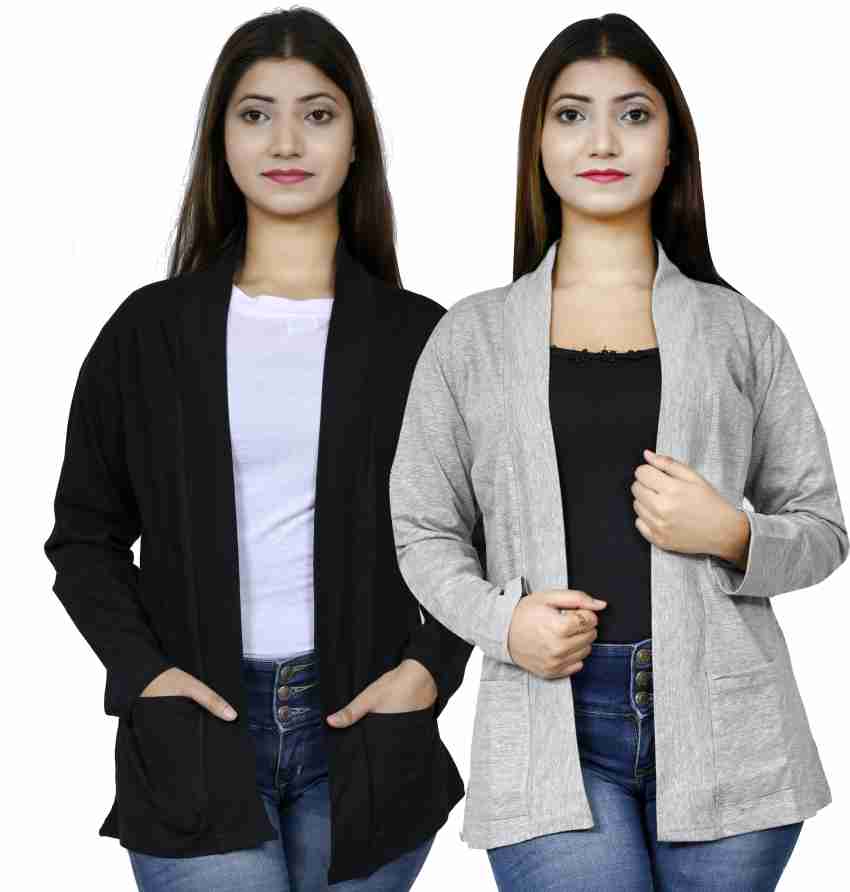 Light gray shrug best sale