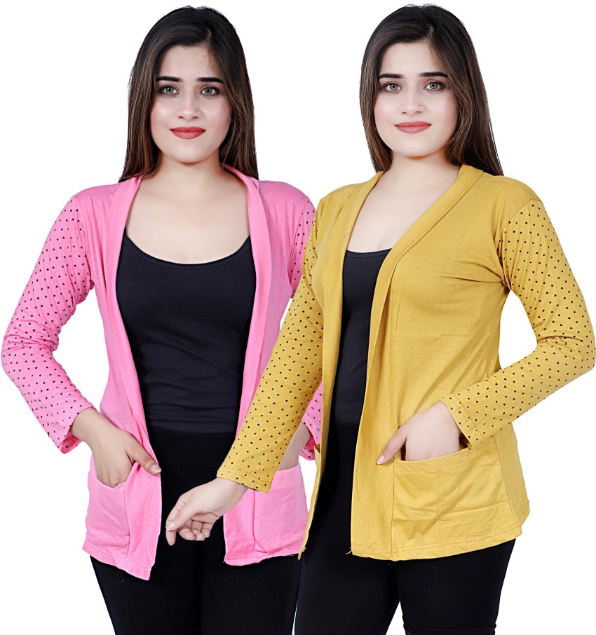 Printed on sale shrugs flipkart