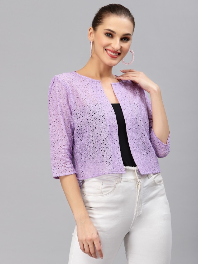 Plum sale shrug bolero