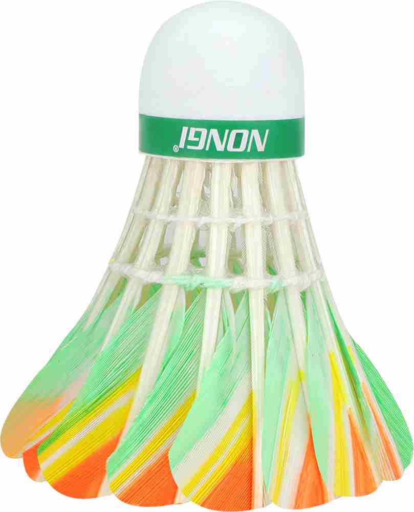 Feather Badminton Shuttlecocks - Foam Sponge Head Feather Shuttlecock - Feather Shuttlecock Stable And Speed Training Badminton For Youth Players And