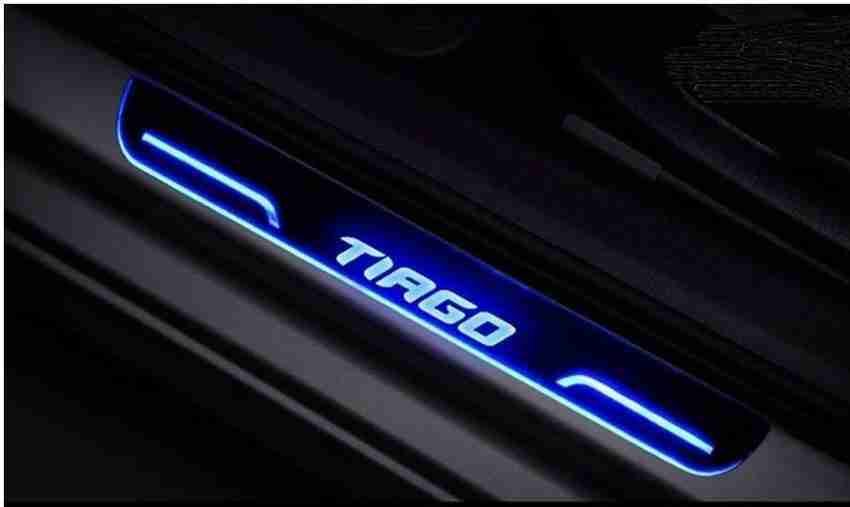 Jagan kirpa Premium BLACK BEAUTY BASE Door Foot Step Blue LED