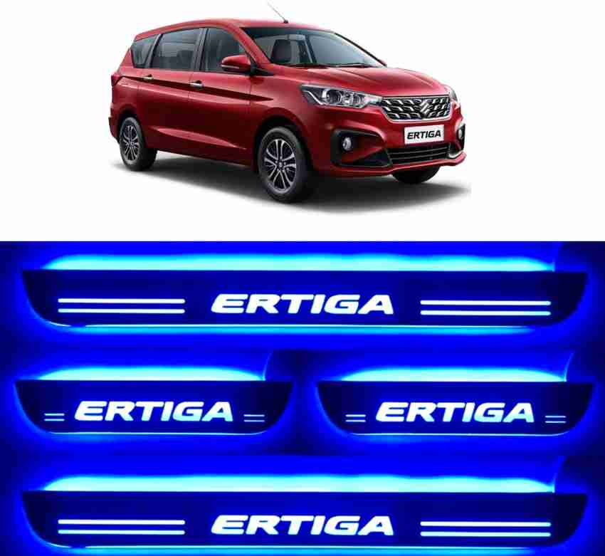 Illuminated door sill guard hotsell ertiga