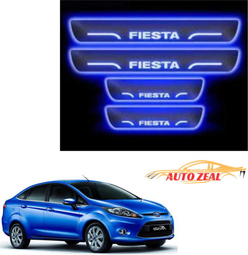 Ford fiesta st illuminated door shop sills