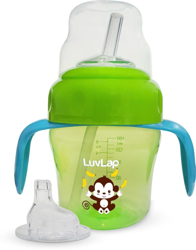 Luvlap Giffy Sipper for Infant/Toddler 300ML, Anti-Spill Sippy Cup