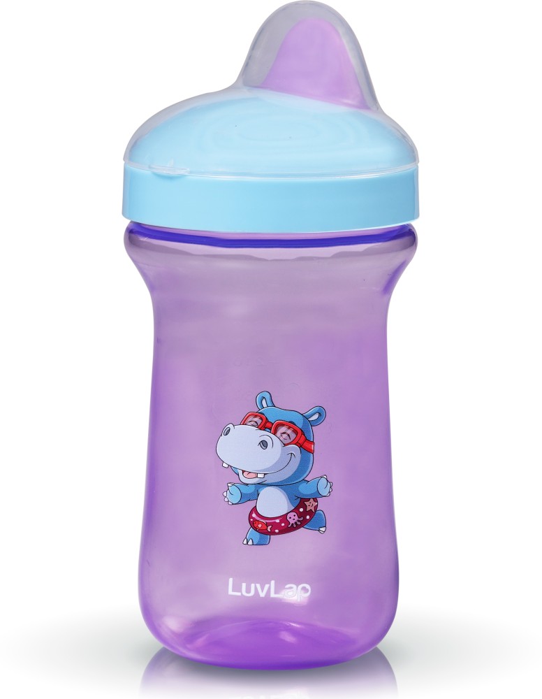 Luvlap Giffy Sipper for Infant/Toddler 300ML, Anti-Spill Sippy Cup