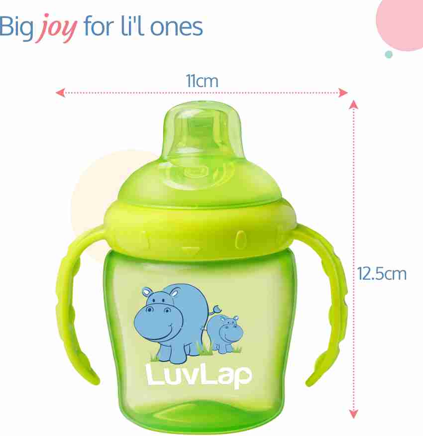 LuvLap Baby Sipper Cup Sipper Bottle Baby Cup & Straw Sipper Cup Mug Set Of  1
