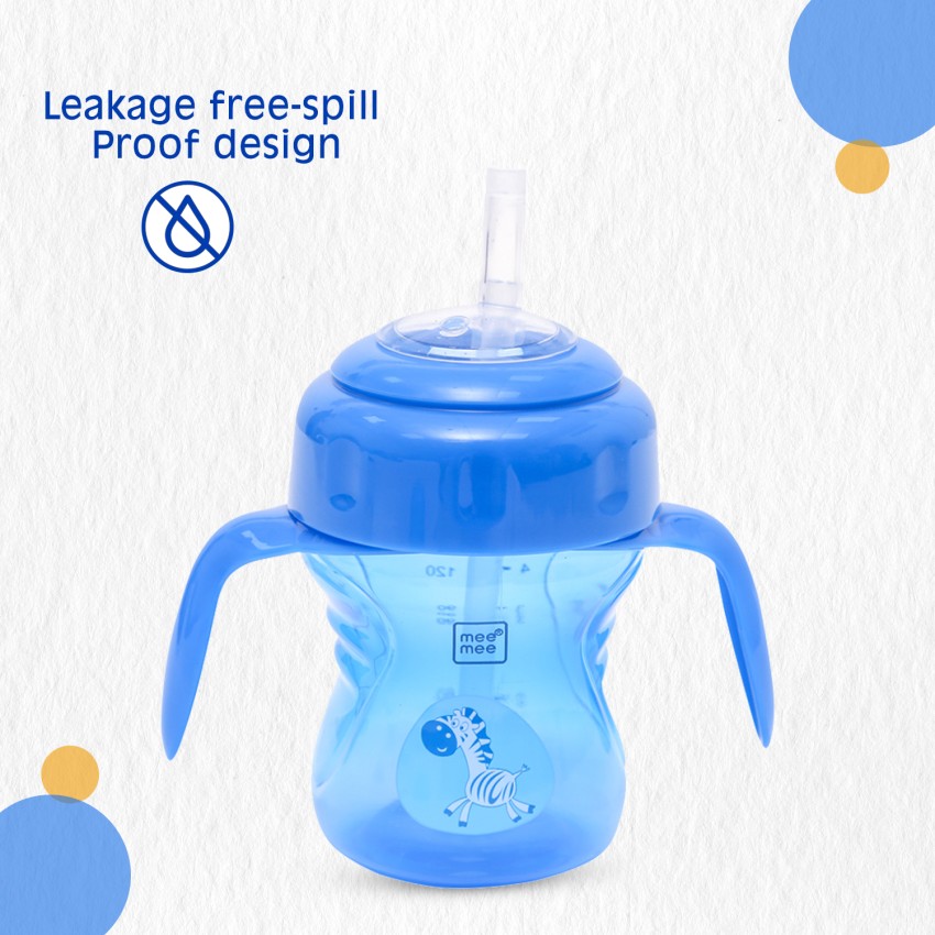 Interchangeable Sipper/Sippy Cup with Silicone Spout &Straw (150ml) For 6m+  Baby