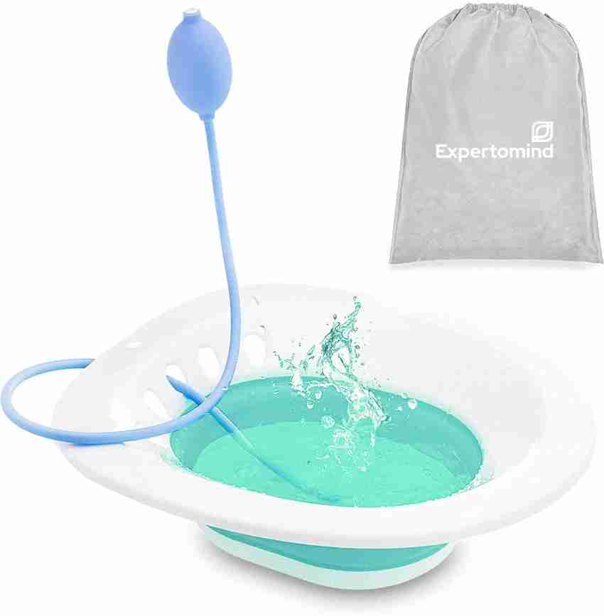 Expertomind Sitz Bath Tub for Piles Postpartum Care Haemorrhoids