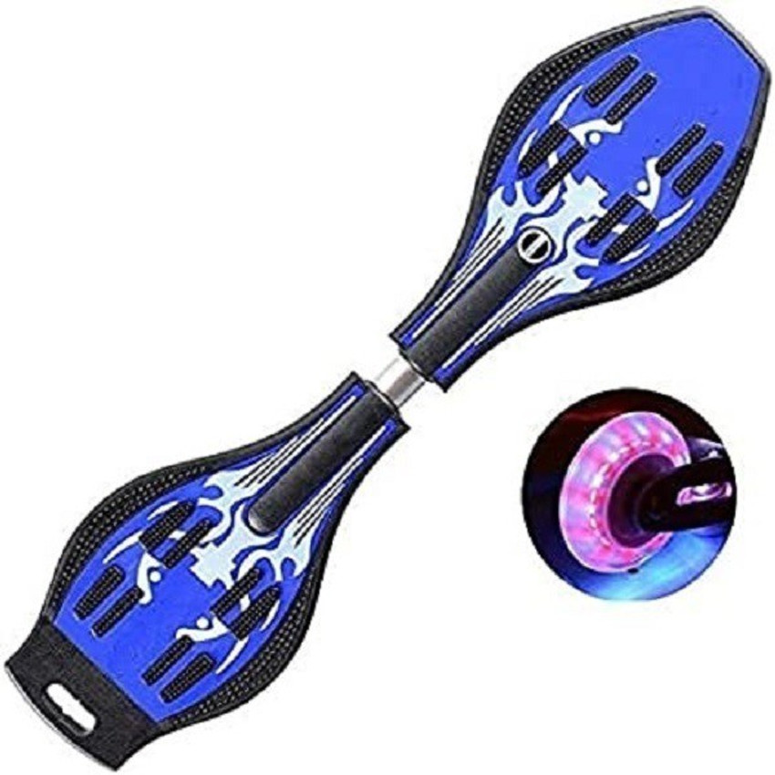 MY BABY LOVE A PERFECT CARE Wave Board Skate Board with Carry Bag LED Flash Colourful Lights on Wheels Quad Roller Skates Size 5 TO 12 Buy MY