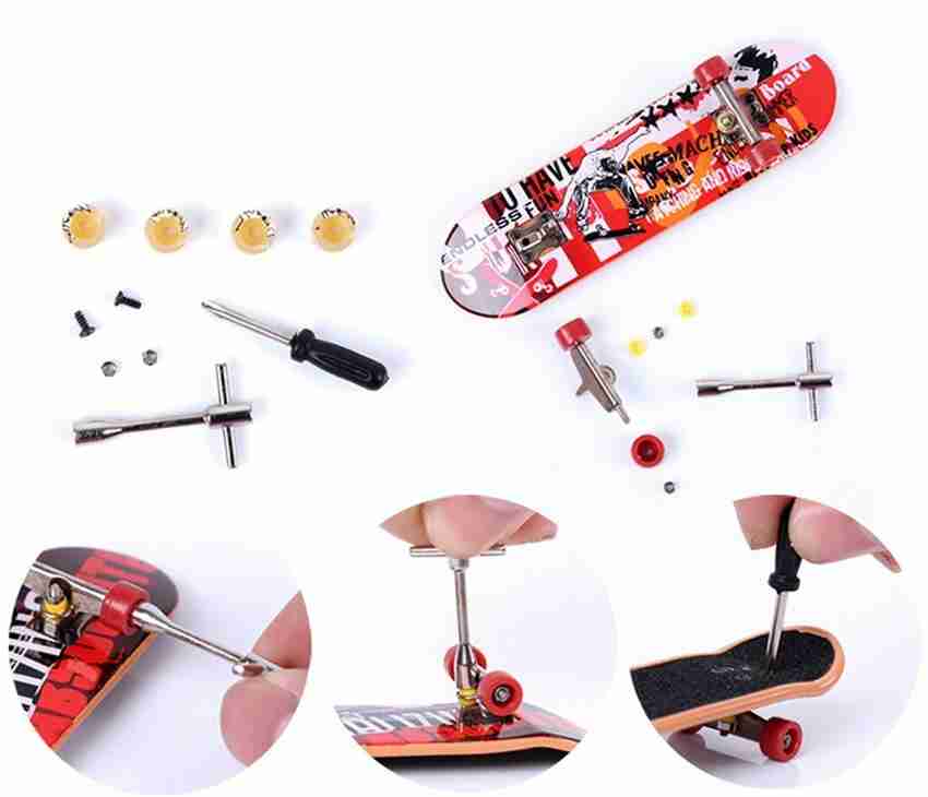 Skate dedo tech deck kit mini skate dgk j long jump