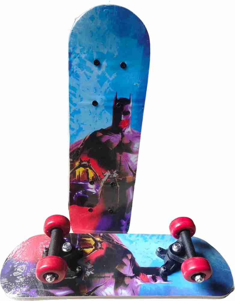Zest4u Mini Small Skateboard Batman Theme for Kids 17 inch x 5