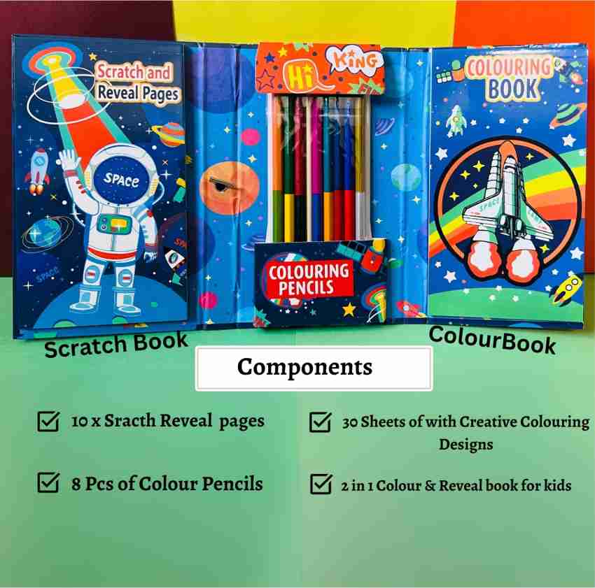 Multicolor 3-7 Years Childrens Coloring Books, For School at Rs 130/10  piece in New Delhi