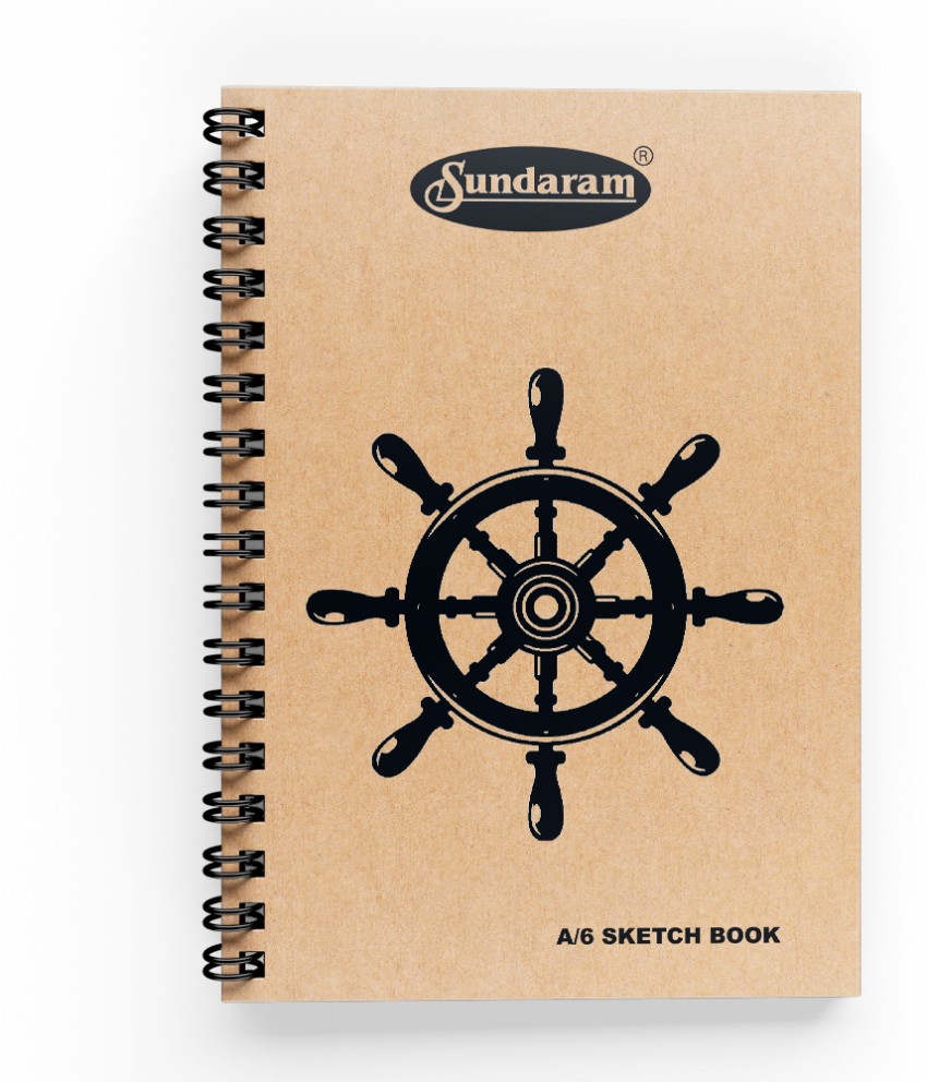 SUNDARAM A6 Sketch Book Spiral Bound, (Wiro)10.3 x 14.5 cm Plain (Pack of  3) Sketch Pad Price in India - Buy SUNDARAM A6 Sketch Book Spiral Bound,  (Wiro)10.3 x 14.5 cm Plain (