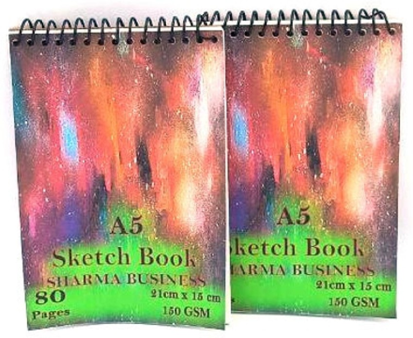 KRASHTIC A5 Sketch Book for Drawing and Sketching 140 GSM Ivory Sheet For  Artist Set of 1 Sketch Pad Price in India - Buy KRASHTIC A5 Sketch Book for  Drawing and Sketching