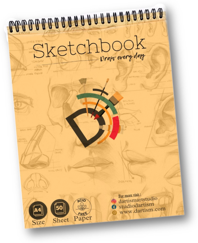 Sketchbook: Buy A4 Sketchbook Book Online at Low Prices in India