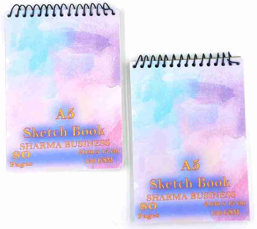 KRASHTIC A5 Sketch Book for Drawing and Sketching 140 GSM Ivory Sheet For  Artist Set of 1 Sketch Pad Price in India - Buy KRASHTIC A5 Sketch Book for  Drawing and Sketching