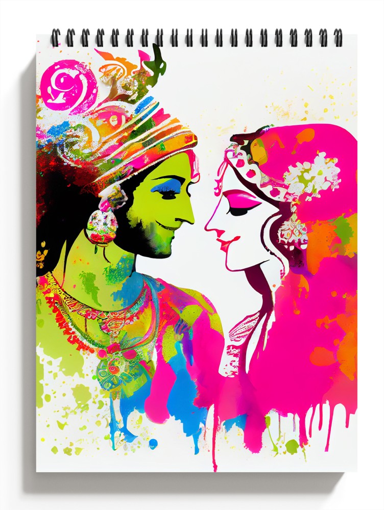 radha Krishna drawing Images  art with sunaina 1249090640 on ShareChat